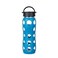 Lifefactory 22Ounce BPAFree Glass Water Bottle with Classic Cap and Protective Silicone Sleeve Teal Lake