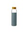 Soma Glass Water Bottle with Silicone Sleeve BPAFree Gray 17oz