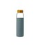 Soma Glass Water Bottle with Silicone Sleeve BPAFree Gray 17oz