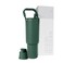 Simple Modern Trek Pivot 40oz Flip Straw Tumbler with Handle Water Bottle Boot Interchangeable Straw Chug Lids Insulated Stainless Steel Jug Gym Sports Outdoors Forest