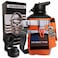 Iron Infidel Workforce Water Bottle 64 oz Insulated Stainless Steel Half Gallon Vacuum Water Jug Paracord Handle Removable Sleeve Large Thermal Flask Hiking Camping Workouts Orange