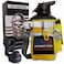 Iron Infidel Workforce Water Bottle 64 oz Insulated Stainless Steel Half Gallon Vacuum Water Jug Paracord Handle Removable Sleeve Large Thermal Flask Hiking Camping Workouts Yellow