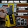 Iron Infidel Workforce Water Bottle 64 oz Insulated Stainless Steel Half Gallon Vacuum Water Jug Paracord Handle Removable Sleeve Large Thermal Flask Hiking Camping Workouts Yellow