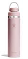 Hydro Flask Water Bottle Insulated Stainless Steel Wide Chug Lid Non Spill Leakproof in 24 Oz Tonal Trillium Pink