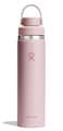 Hydro Flask Water Bottle Insulated Stainless Steel Wide Chug Lid Non Spill Leakproof in 24 Oz Tonal Trillium Pink