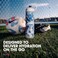 HydraPak Polar Bottle Polar Sport Insulated Water Bottle BPAFree Sport Bike Squeeze Bottle with Handle Splash Multi 700ml 24oz