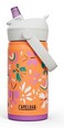 CamelBak Thrive Flip Straw Kids Bite Valve Stainless Steel Water Bottle Butterfly Rainbow 12oz