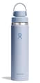 Hydro Flask Water Bottle Insulated Stainless Steel Wide Mouth Chug Lid Non Spill Leakproof in 24 Oz Surf Blue
