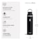 Hydro Flask Water Bottle Insulated Stainless Steel Wide Mouth Chug Lid Non Spill Leakproof in 24 Oz Birch Gray