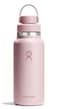 Hydro Flask Water Bottle Insulated Stainless Steel Wide Mouth Chug Lid Non Spill Leakproof in 32 Oz Tonal Trillium Pink