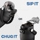 Frost Buddy 32oz Insulated Water Bottle with Straw Chug Lid LeakProof Stainless Steel 24Hours Cold SweatProof Cup Holder Friendly Ideal for Gym Travel Sports Everyday Hydration