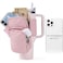 SUITMAT Water Bottle Pouch for Stanley Quencher Series Tumbler Pouch Bag for Stanley Cup Accessories Cup Backpack with Multiple Pockets for Phone Cards Keys Bag Only