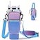 GOEWY Water Bottle Carrier Bag for Stanley 40 oz Tumbler with Phone Pocket Neoprene Water Bottle Holder with Shoulder Handheld Strap Stanley Cup Accessories