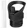 RRegeny Straw Lid for Hydro Flask Standard Mouth Water Bottle Sports Cap Replacement Top Accessories with Straws with Fixed handle for Hydroflask