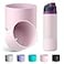 Alwenid 2PCS Silicone Water Bottle Boot for Owala 24 Oz AntiSlip Protective Sleeve Bottom Bumper Protector for FreeSip Twist and Flip Stainless Steel Water Bottles Pink