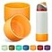 Alwenid 2PCS Silicone Water Bottle Boot for Owala 32 Oz AntiSlip Protective Sleeve Bottom Bumper Protector for FreeSip Twist and Flip Stainless Steel Water Bottles Orange
