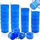 Qiuttnqn 30 Pack Gallon Water Bottle CapsNon Spill Water Bottle Caps for 55mm 3 and 5 Gallon Water JugsNon Spill Caps Reusable Snap on Cap