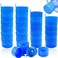 Qiuttnqn 30 Pack Gallon Water Bottle CapsNon Spill Water Bottle Caps for 55mm 3 and 5 Gallon Water JugsNon Spill Caps Reusable Snap on Cap