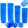 Qiuttnqn 30 Pack Gallon Water Bottle CapsNon Spill Water Bottle Caps for 55mm 3 and 5 Gallon Water JugsNon Spill Caps Reusable Snap on Cap