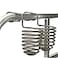 SwirlyGig SkiffDaddy Drink Cup Phone Holder PVC Coated Steel for Pontoon Boat Canoe Patio Chair 2 Pack