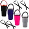 TuNan 4PCS Tumbler 30oz Carrier Holder Pouch with Shoulder Strap Fit for YETI Rtic Atlin Ozark Trail Rambler Neoprene Sleeve with Carrying Handle 4 Colors