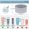 PICcircuit 2PCS for Stanley Boot Silicone Bottom for Quencher Adventure 40oz 30oz IceFlow 20oz 30oz Bottlefor Hydroflask Tumbler 1224oz for Stanley Cup Accessories Avoid ScratchesNoise