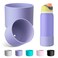 Alwenid 2PCS Silicone Water Bottle Boot for Owala 32 Oz AntiSlip Protective Sleeve Bottom Bumper Protector for FreeSip Twist and Flip Stainless Steel Water Bottles Purple