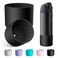 Alwenid 2PCS Silicone Water Bottle Boot for Owala 24 Oz AntiSlip Protective Sleeve Bottom Bumper Protector for FreeSip Twist and Flip Stainless Steel Water Bottles Black