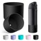 Alwenid 2PCS Silicone Water Bottle Boot for Owala 24 Oz AntiSlip Protective Sleeve Bottom Bumper Protector for FreeSip Twist and Flip Stainless Steel Water Bottles Black