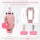 3tyto Stanley Cup Accessories Set Including Water Bottle Carrier BagWater Bottle Holder with StrapStraw CoverStanleys CharmsSilicone Boot for Stanley 40oz 30oz Tumbler Pink