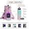 Dikuer Water Bottle Holder with Strap 4 Big Pockets with Compartment 24oz32oz40oz Crossbody Water Bottle Carrier Bag