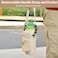 Icesip Water Bottle Carrier Bag with Strap for Owala FreeSip 32oz with Detachable Phone Pocket for Owala Accessories 32oz Water Bottle Sleeve for Walking Camping Gym Off White