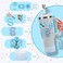 3tyto 15PCS Cup Accessories Set for Stanley Cup 30oz 40oz Tumbler with Handle Including Silicone Straw Cover and Boot Spill Proof Stopper Stanley Charms Handle Charm Initials Sticker Letter S Blue
