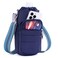 Lexiyat Water Bottle Bag 40 oz Crossbody Water Bottle Holder for Walking Hiking Insulated Compartment Carrier Purse with Adjustable Strap Blue