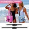 ANTAND Shoulder Strap for Bogg Bag Accessories Cup Holder for Stanley Cup 30oz 40oz Beach Tote Bag Accessories Inserts Key Holder Foldable Water Bottle Holder Adjustable Crossbody Extenders Black