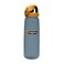 Nalgene Sustain Tritan BPAFree On The Fly Water Bottle Made with Material Derived from 50 Plastic Waste Using ISCC Mass Balance 24 OZ Rhino with BrownBlack