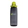 Nalgene Sustain Tritan BPAFree On The Fly Water Bottle Made with Material Derived from 50 Plastic Waste Using ISCC Mass Balance 24 OZ Charcoal with Lime 24oz