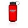 Nalgene Tritan Wide Mouth BPAFree Water Bottle Red w Black Cap 32Ounces