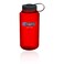 Nalgene Tritan Wide Mouth BPAFree Water Bottle Red w Black Cap 32Ounces