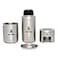 The Pathfinder School Stainless Steel 32oz Water Bottle Cup with Bat Wing Handles and Stove Set