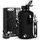 H2O Capsule 22L Half Gallon Water Bottle with Storage Sleeve and Covered Straw Lid BPA Free Large Reusable Drink Container with Handle Big Sports Jug 22 Liter 74 Ounce