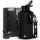 H2O Capsule 22L Half Gallon Water Bottle with Storage Sleeve and Covered Straw Lid BPA Free Large Reusable Drink Container with Handle Big Sports Jug 22 Liter 74 Ounce
