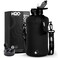 H2O Capsule 22L Half Gallon Water Bottle with Storage Sleeve and Covered Straw Lid BPA Free Large Reusable Drink Container with Handle Big Sports Jug 22 Liter 74 Ounce