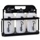 Champion Sports Plastic Water Bottle Set Quart Black