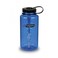 Nalgene Tritan Wide Mouth BPAFree Water Bottle Blue w Black Cap 32Ounces