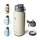 BOTTLE BOTTLE 32 oz Insulated Water Bottle Stainless Steel Sport Water Bottle with Straw Dualuse Lid Design for Gym with Pill Box gray