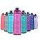 Pogo BPAFree Plastic Water Bottle with Chug Lid Fuchsia 32 oz