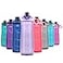 Pogo 32oz Plastic Water Bottle with Chug Lid and Carry Handle Reusable BPA Free Dishwasher Safe Perfect for Travel School Outdoors and Gym Lilac