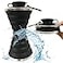 Semetor Collapsible Water Bottle 500ml BPA Free Silicone Reusable Portable Heat Resistant Suitable for Outdoor Activities Easy to Clean