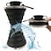Semetor Collapsible Water Bottle 500ml BPA Free Silicone Reusable Portable Heat Resistant Suitable for Outdoor Activities Easy to Clean